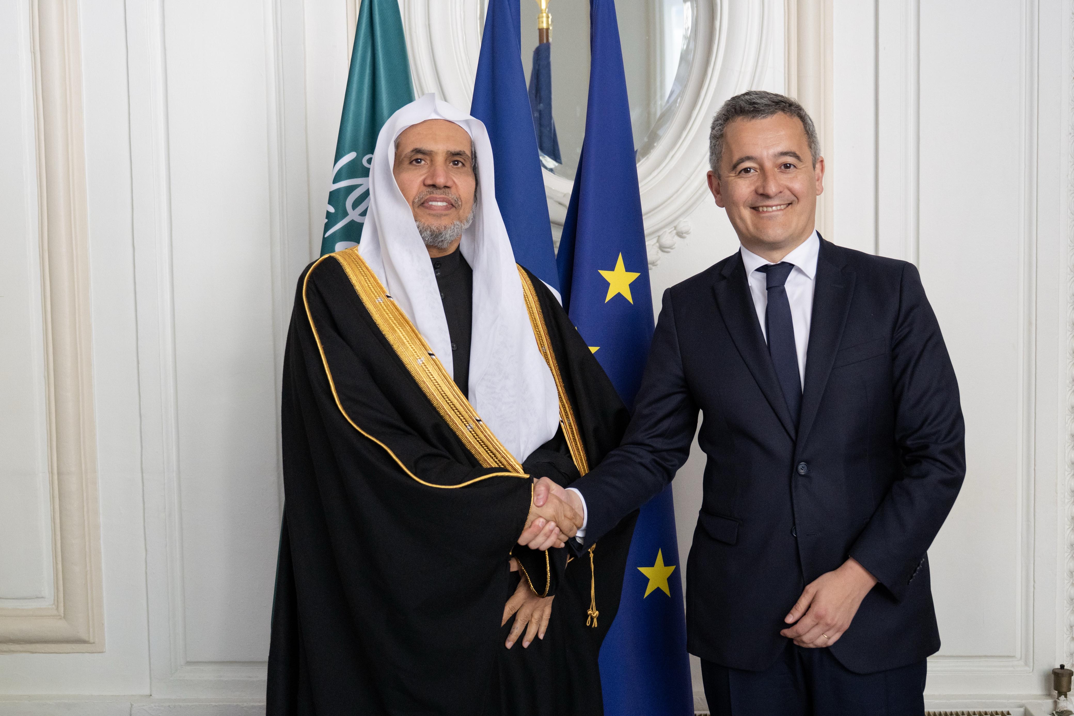 Le Secrétaire général de la Ligue islamique mondiale rencontre plusieurs ministres français