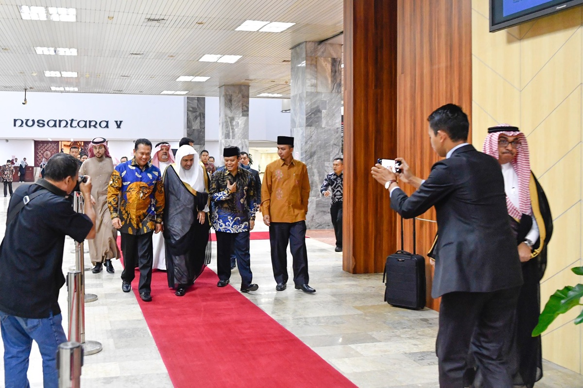 ‫انڈونیشی ⁧‫شوریکونسل‬⁩ نے شیخ ڈاکٹر محمد العیسی‬⁩ کو شوری کونسل سے خطاب کے لئے مدعو کیا ہے