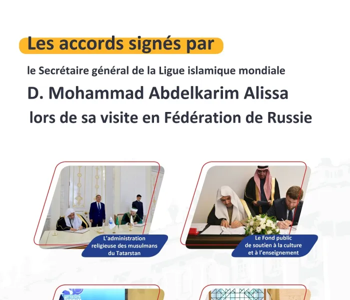Les accords signés par le D. Mohammad Alissa lors de sa visite en Fédération de Russie