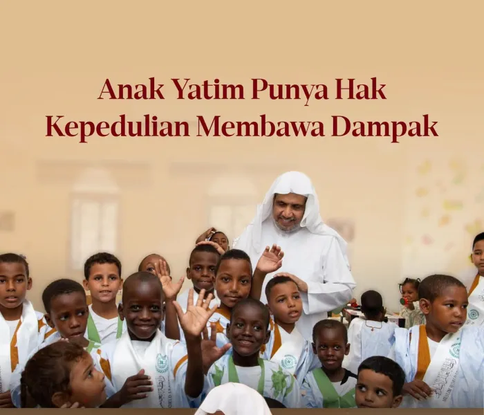 Liga Muslim Dunia memberikan perhatian khusus kepada anak-anak yatim di berbagai negara di dunia, melalui program-program sosialnya yang berkontribusi dalam memenuhi kebutuhan dasar mereka