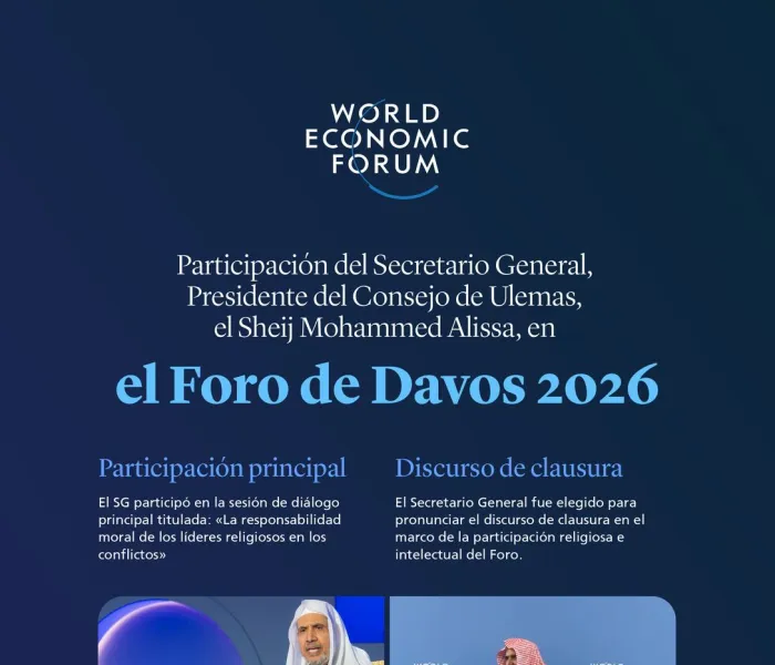 Los momentos más destacados de la participación del Secretario General, Sheij Dr. Mohammed Al-Issa en el Foro de Davos 2026