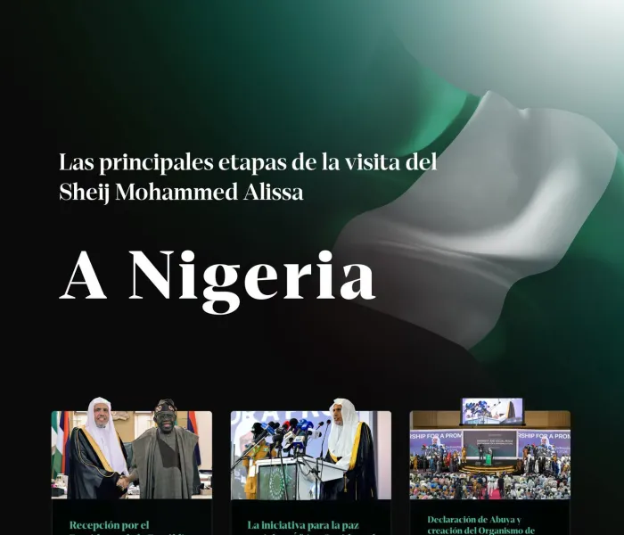 Las principales etapas de la visita a Nigeria del Sheij Dr. Mohammed Al-Issa , Secretario General y Presidente del Consejo de Ulemas