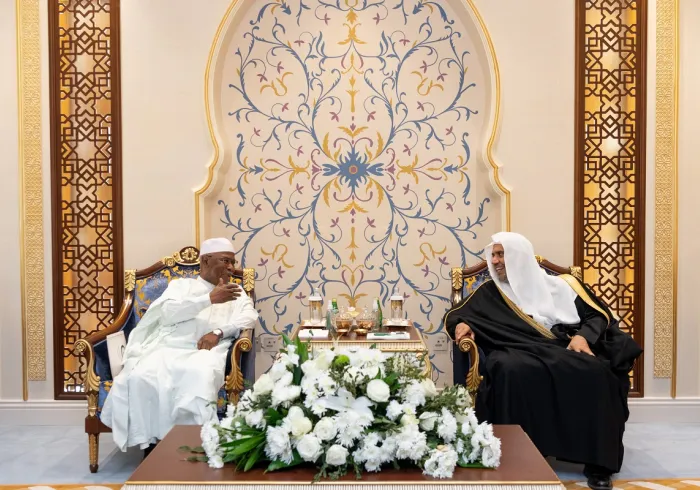د. العيسى يستقبل الأمين العام لمنظمة التعاون الإسلامي وفضيلة مفتي البوسنة والهرسك