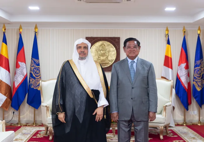 معالي الشيخ د. محمد العيسى‬⁩ يلتقي معالي نائب رئيس الوزراء، وزير الداخلية سار خينج