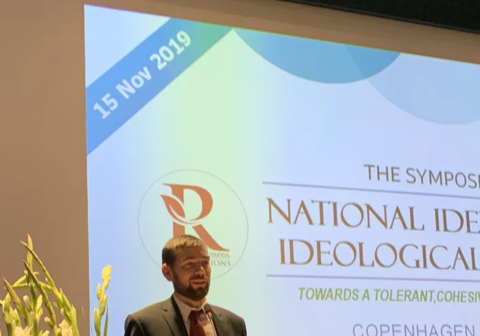 Le grand rabbin danois Jair Melchior à NIIS2019: "La sécurité nationale commence par la responsabilité de nos paroles et la façon dont nous interprétons ce que les autres disent. Nous devons donc communiquer." Ligue Danemark