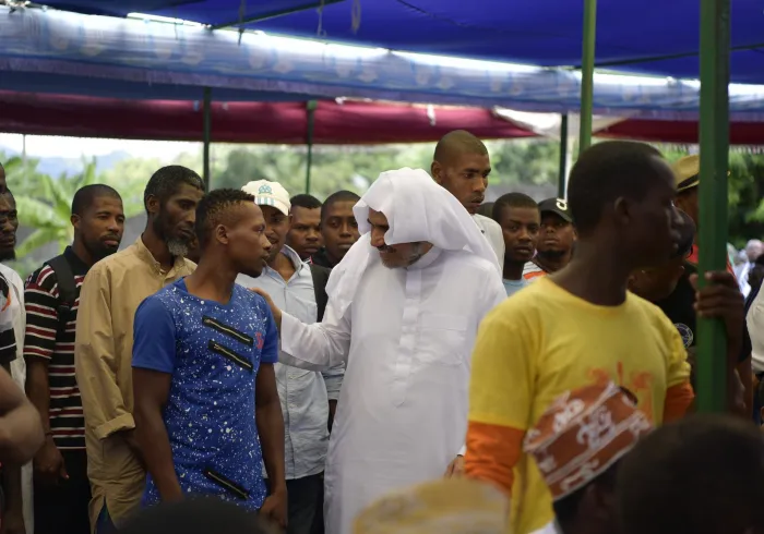 Comoros: His Excellency the Secretary-General of the Muslim World League, Sheikh Dr. Mohammad Al-Issa, visits the island of Anjouan