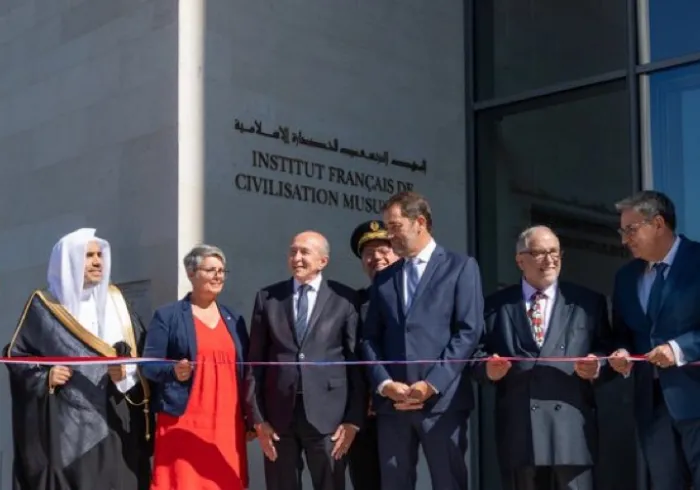 Mohammad Alissa helped inaugurate the French Institute for Islamic Civilization in Lyon, the largest organization of its kind in France.