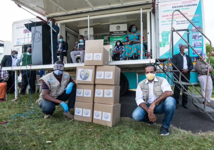 The Muslim World League is responding to the call from the government to support the Ministry of Health's COVID19