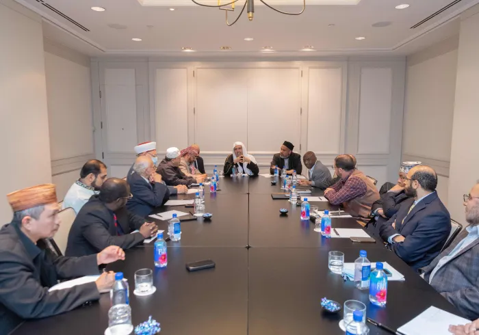Mohammad Alissa a rencontré à Washington, les dirigeants islamiques américains parmi des muftis, des imams des responsables de centre pour 