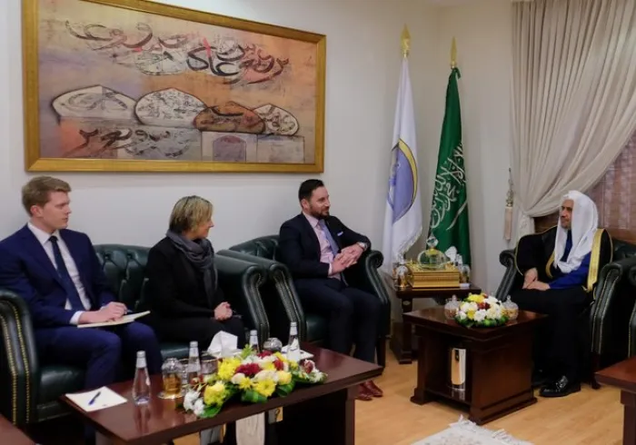 HE Dr. Moahammad Alissa received New Zealand Ambassador James Munro