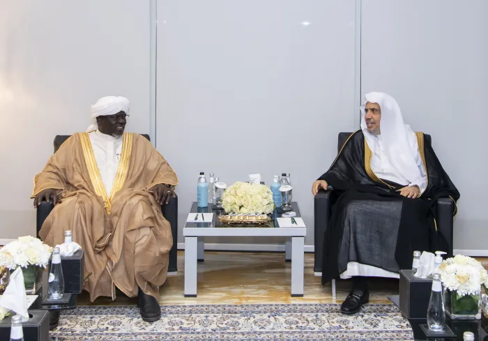 رئيس هيئة علماء المسلمين يلتقي فضيلة رئيس المجلس الإسلامي لجنوب السودان