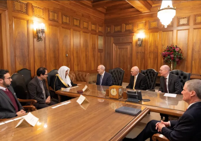 En 2019, Mohammed Alissa a rencontré des représentants de l’Église de Jésus-Christ des saints des derniers jours pour discuter de leurs objectifs communs de coopération interconfessionnelle. En travaillant ensemble, nous pouvons tracer une voie vers une coexistence pacifique.LIM