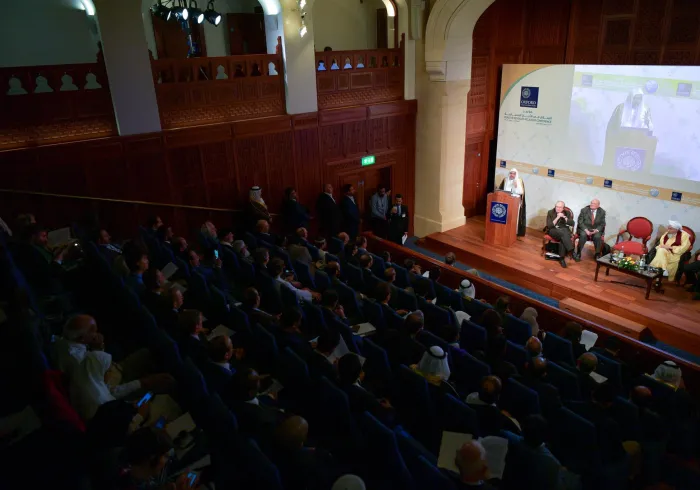 Le SG de la LIM durant le congrès sur la paix dans les religions à Oxford, a déclaré: «Nous souffrons de tout ce sang versé.