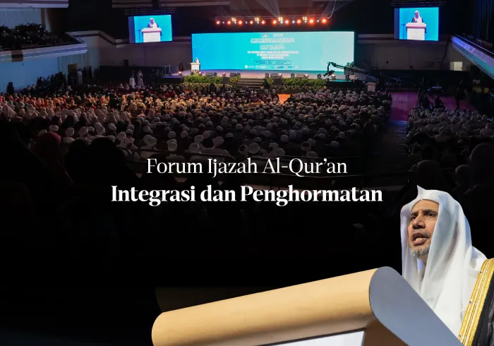 yang memperoleh ijazah dengan sanad muttasil, sebagai bentuk apresiasi atas upaya mereka dalam mengabdi dan mengajarkan Al-Qur'an.  Yang Mulia Sekretaris Jenderal LMD, Ketua Organisasi Ulama Muslim, Syekh Dr. Mohammed Alissa