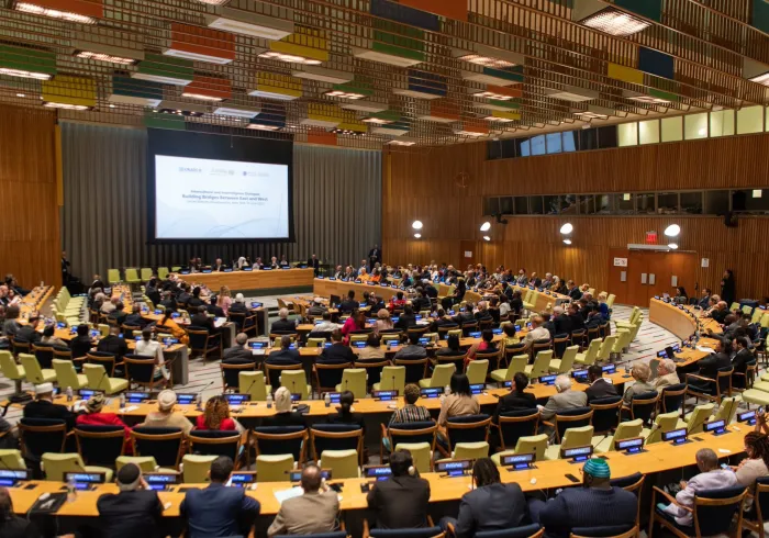 Lancé en juin 2023 par le Secrétaire général, Président de l’Organisation des savants musulmans, cheikh Mohammed Alissa depuis la plateforme des Nations Unies à New York 