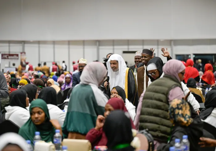 Cheikh Alissa participe au repas d’iftar du Ramadan avec la communauté musulmane au Rwanda.