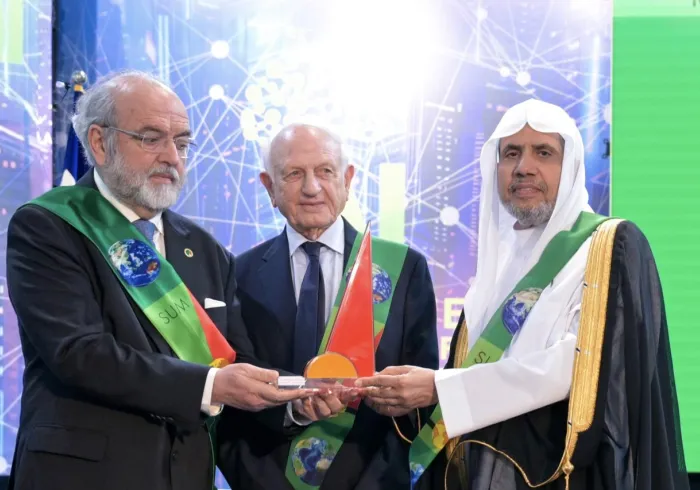 The Secretary-General of the Muslim World League delivered a keynote address at the opening of the international conference of the Euromed University of Fez