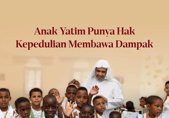 Liga Muslim Dunia memberikan perhatian khusus kepada anak-anak yatim di berbagai negara di dunia, melalui program-program sosialnya yang berkontribusi dalam memenuhi kebutuhan dasar mereka
