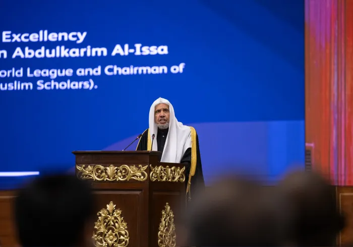 جناب دبیرکل و رئیس انجمن علمای مسلمان، دکتر شیخ محمد العیسی در جریان آغاز طرح ابتکاری آموزش دختران در جوامع مسلمان از پایتخت پاکستان، «اسلام‌آباد»، اظهار داشتند: