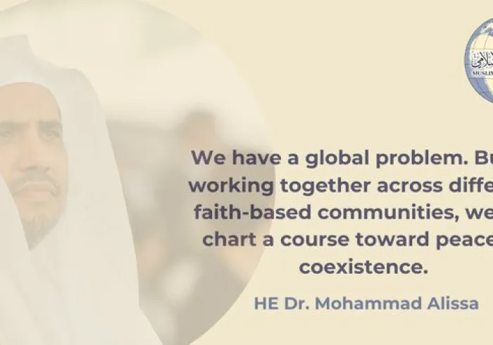 The MWL actively works to break down barriers between religions