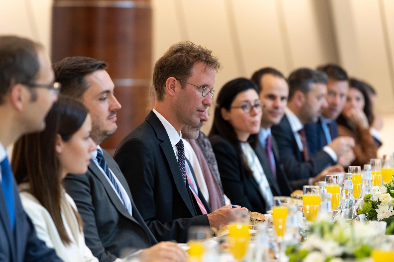 His Excellency Sheikh Dr. Mohammed Al-Issa Meets with the Middle East and Gulf Working Group of the European Council