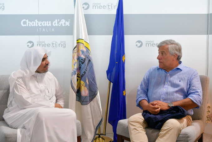 In 2019, HE Dr. Mohammed Alissa attended the "Friendship Among Peoples" Conference in Rimini, Italy