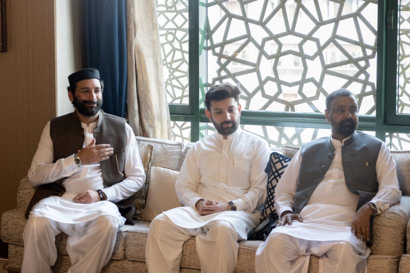 HE Sheikh Dr.Mohammad Alissa, the SG of the MWL &amp; Chairman of the Organization of Muslim Scholars, met with the Hon. Sadiq Sanjrani, the Chairman of the Senate of Pakistan