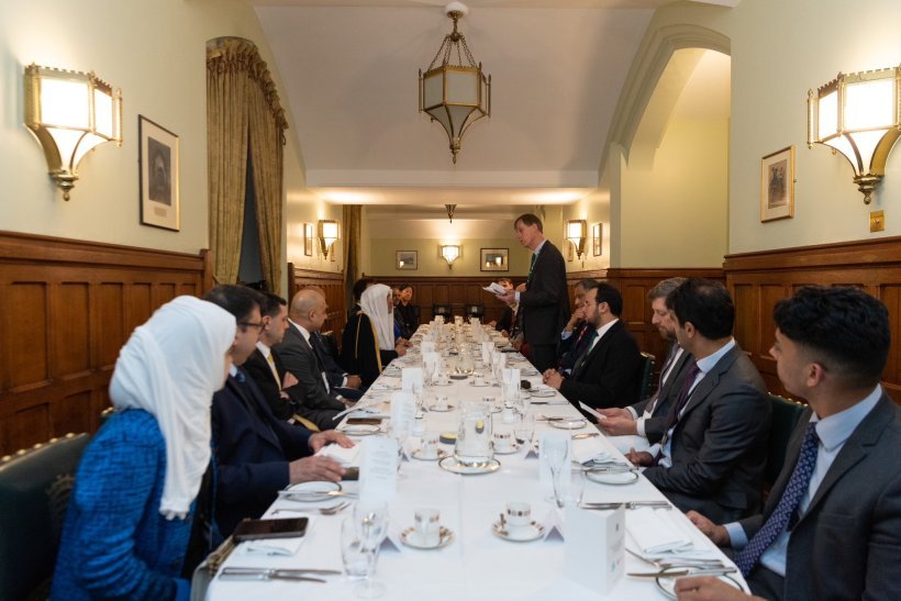 During his visit to the United Kingdom to chair the Conference of Leaders of Muslims European Communities in London .. Dr. Al-Issa visited the UK Parliament, the Foreign Office and the Defense Ministry