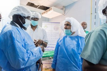 The Muslim World League launched a cataract treatment program in Dakar, Senegal earlier this year