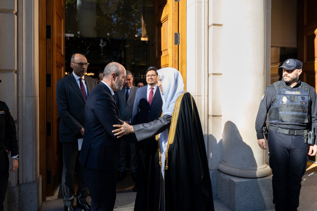 Le président du Sénat espagnol reçoit le Secrétaire général de la Ligue islamique mondiale