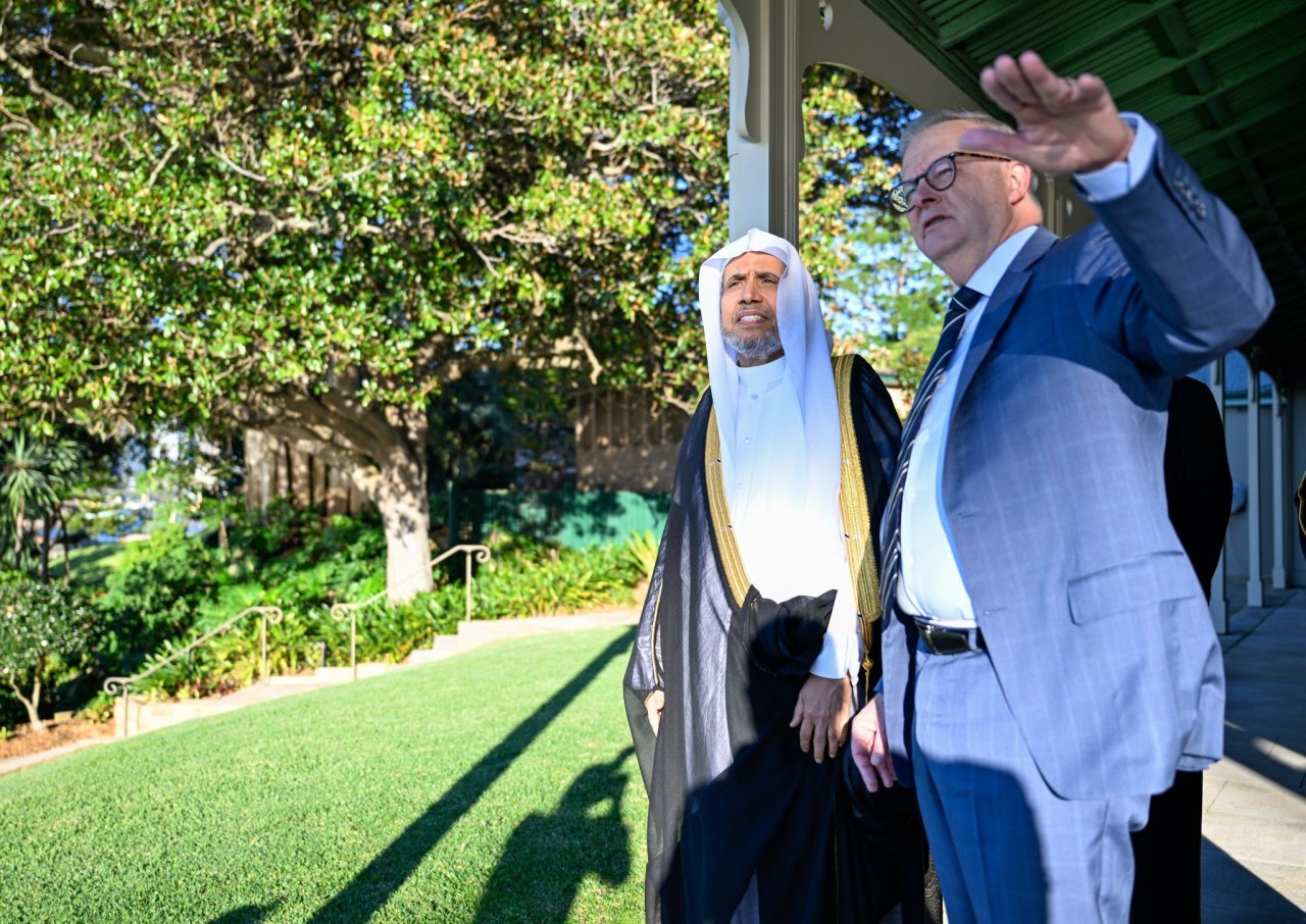 Le Premier ministre australien reçoit le Secrétaire général de la Ligue islamique mondiale