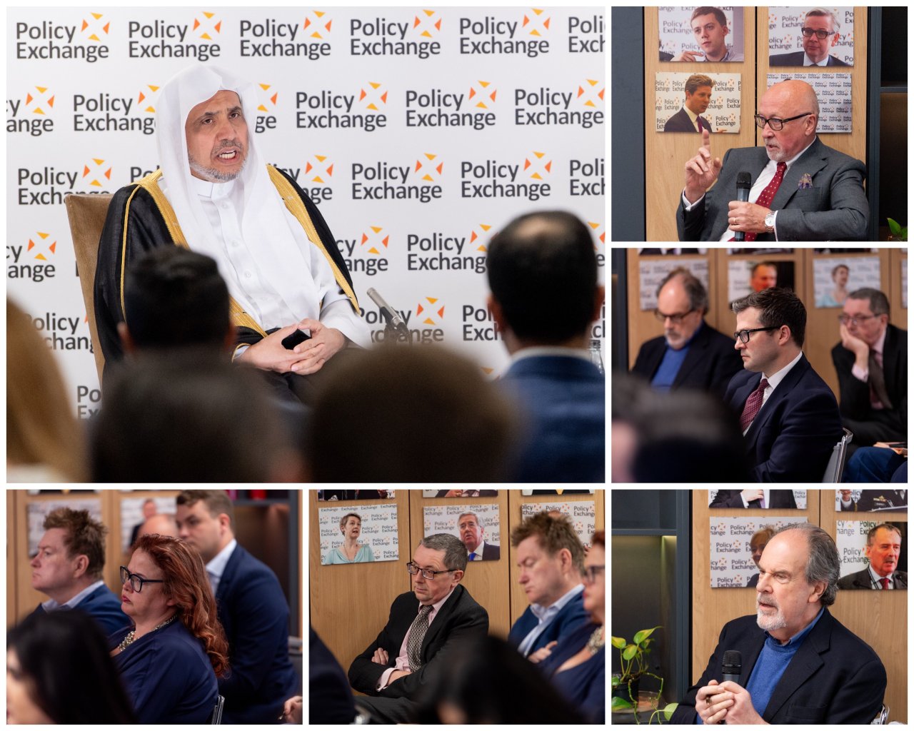Dans un dialogue élargi en deux sessions distinctes animé par le prestigieux centre de recherche   “Policy Exchange”  Le Secrétaire général cheikh Mohammed Al-Issa