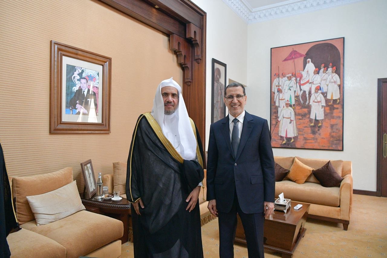Le chef du gouvernement marocain, D. Sard Dine Othmani reçoit le SG de la Ligue