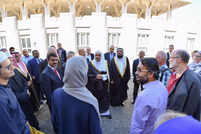 زيارة الأمين العام للمركز الثقافي الأسلامي بروما