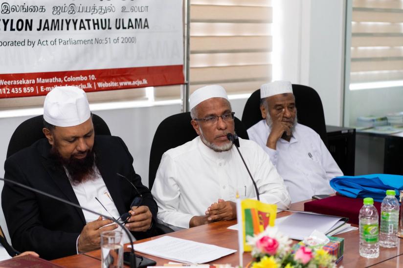 Le SG s’est réuni avec les savants du Sri Lanka qui a  souligné leur rôle à jouer pour l’harmonie.