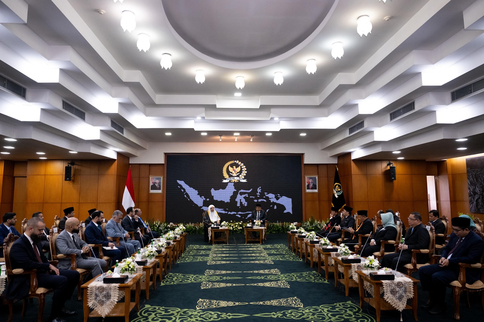 The Indonesian People’s Consultative Assembly hosts the Secretary-General of the Muslim World League