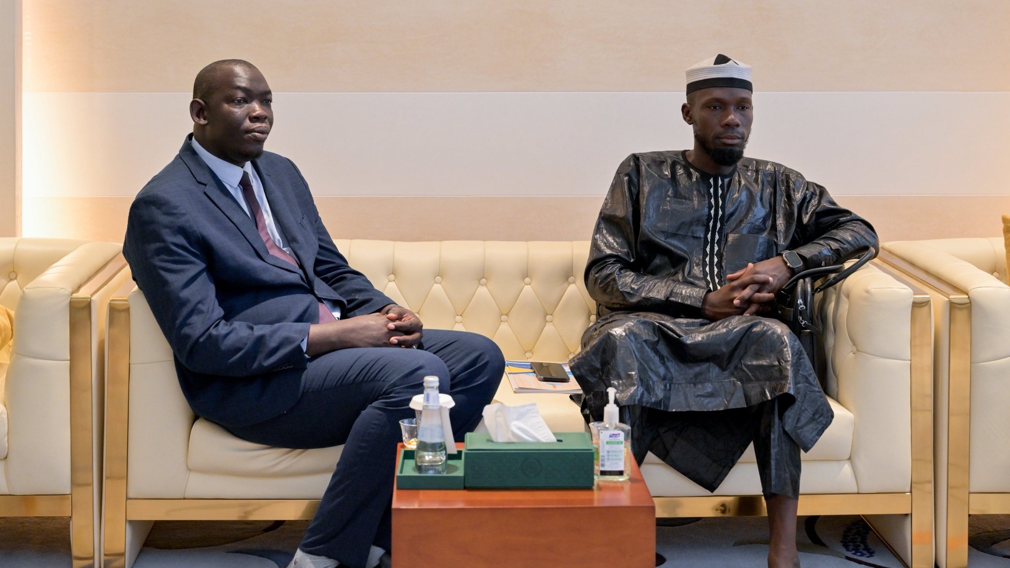 H.E. Sheikh Dr. Mohammed Al-Issa, met with H.E. Dr. Muhammad Umar Koni, Minister of Religious Affairs and Worship in the Republic of Mali