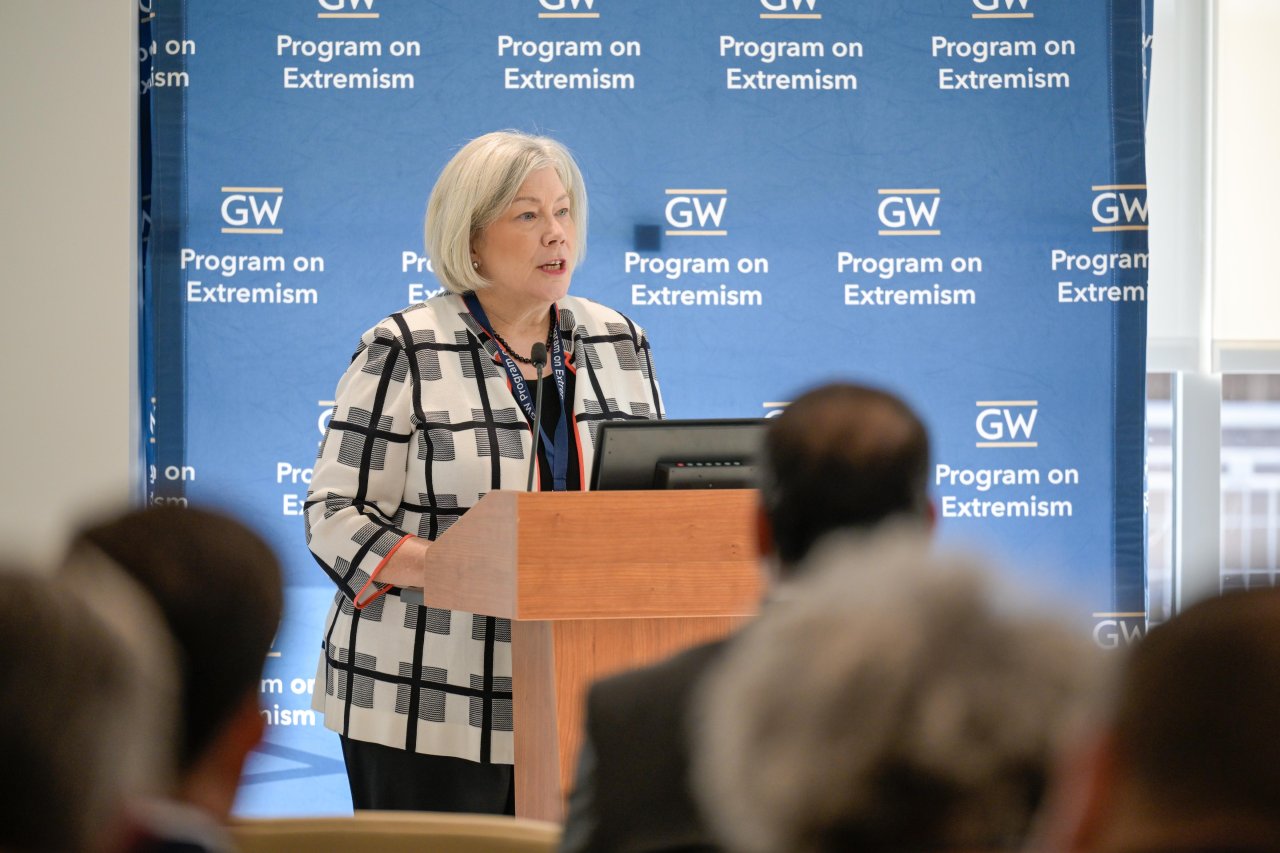 At the Invitation of Its President and in the Presence of Academics and Research Centers Dr. Al-Issa Delivers a Lecture at George Washington University