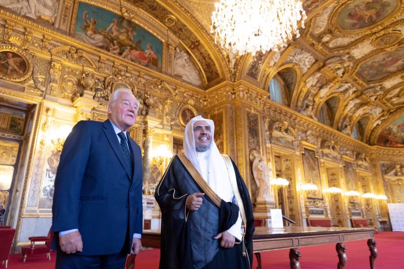 فرانسیسی امورِ خارجہ ودفاع کی سینٹ کمیٹی کے صدر نے شیخ ڈاکٹر محمد العیسی سے ملاقات کے دوران اپنے خیالات کا اظہار کرتے ہوئے کہاکہ