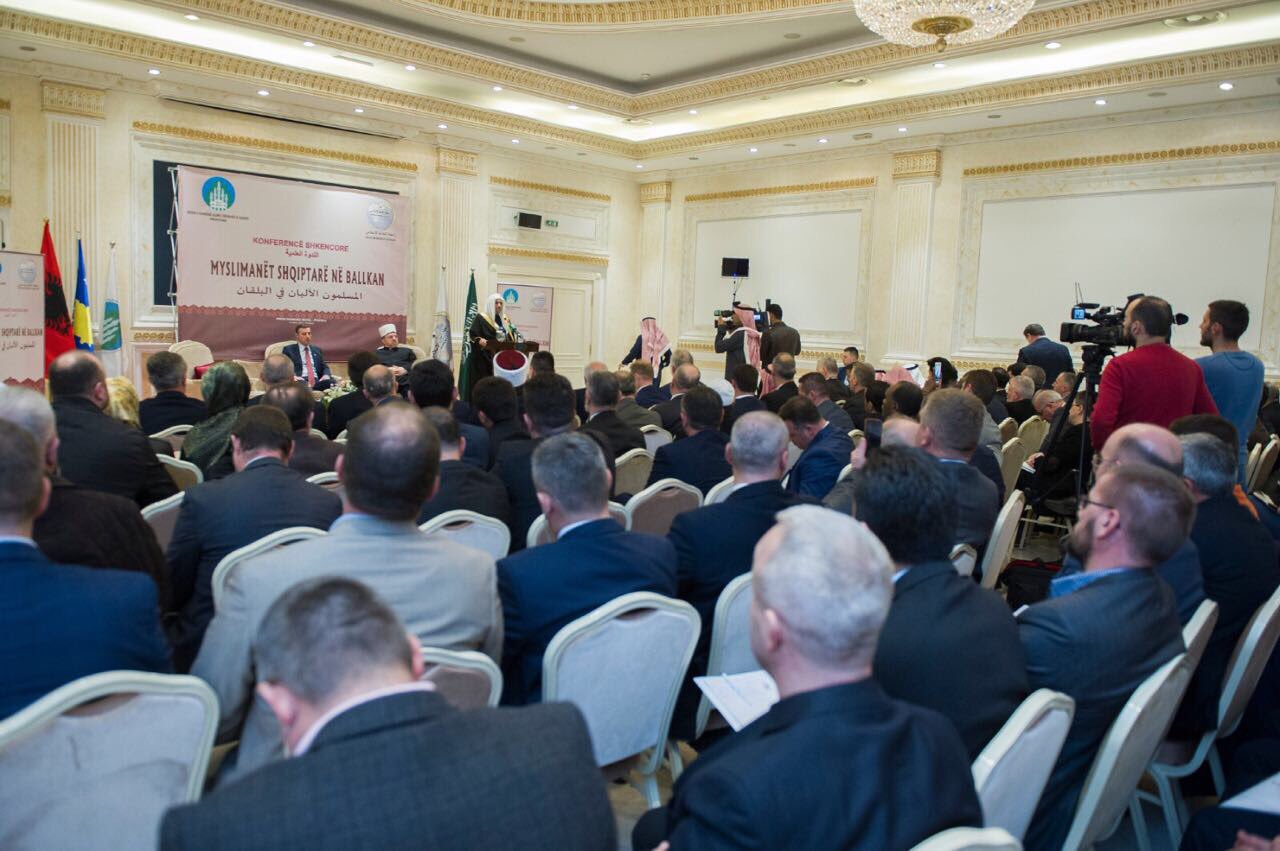 HE the SG gives opening speech at the symposium organized by the MWL in Kosovo