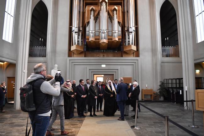 عزت مآب شیخ ڈاکٹر محمد العیسی نے آئسلینڈ میں کاتھولک چرچ اور لوتھرن چرچ کی قیادت سے ملاقاتیں کیں