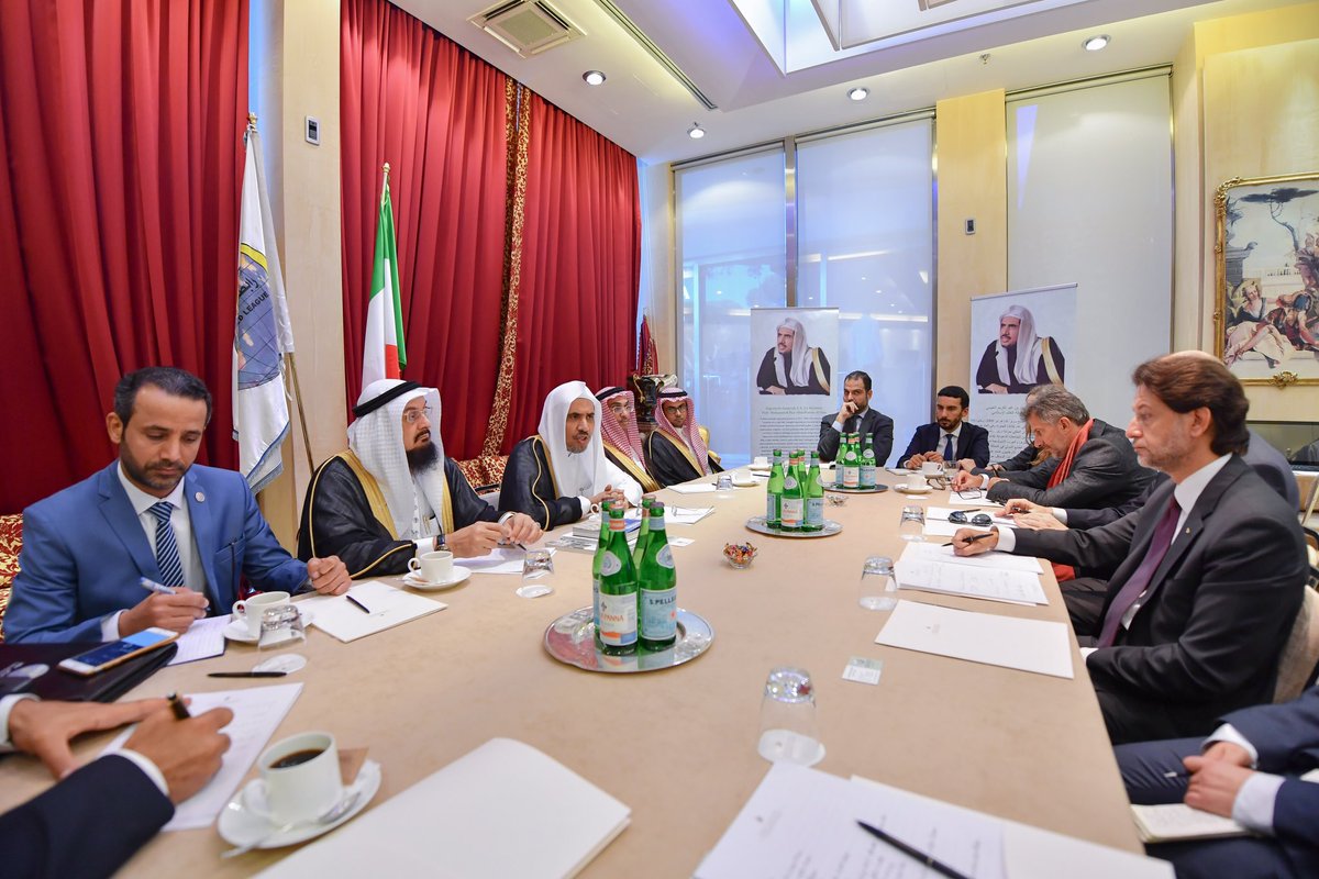 His Excellency the Secretary General meets in Rome, the President and members of the Italian Human Rights Observatory