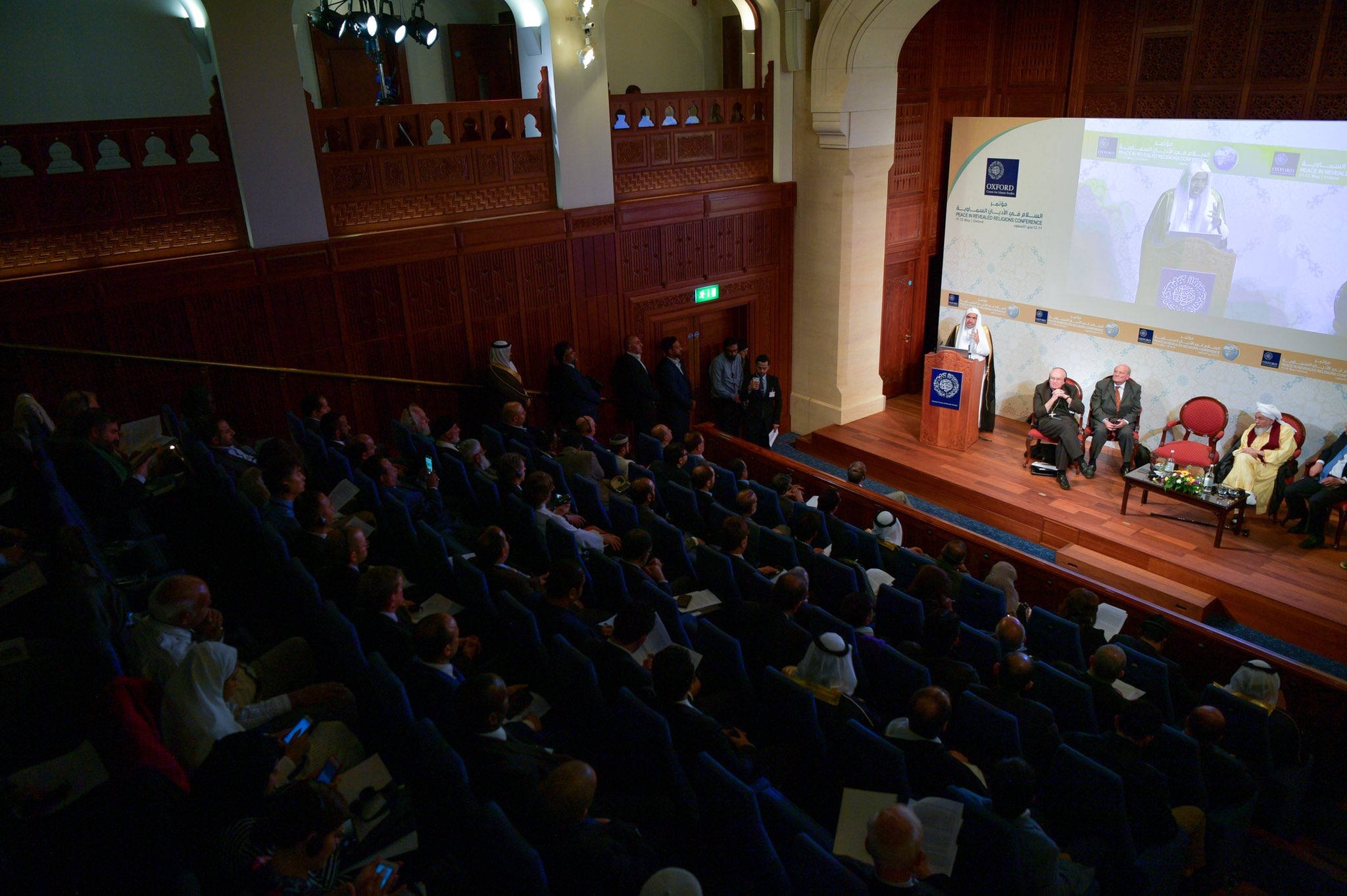Excerpts from the speeches of His Excellency Sheikh at the Religions Peace Conference, Oxford