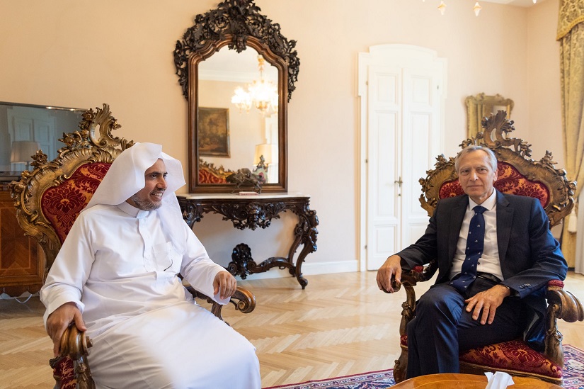 عزت مآب شیخ ڈاکٹر محمد العیسی نے مذہبی آزادی کے لئے یورپی یونین کے مندوب جان فیجل سے ملاقات کی