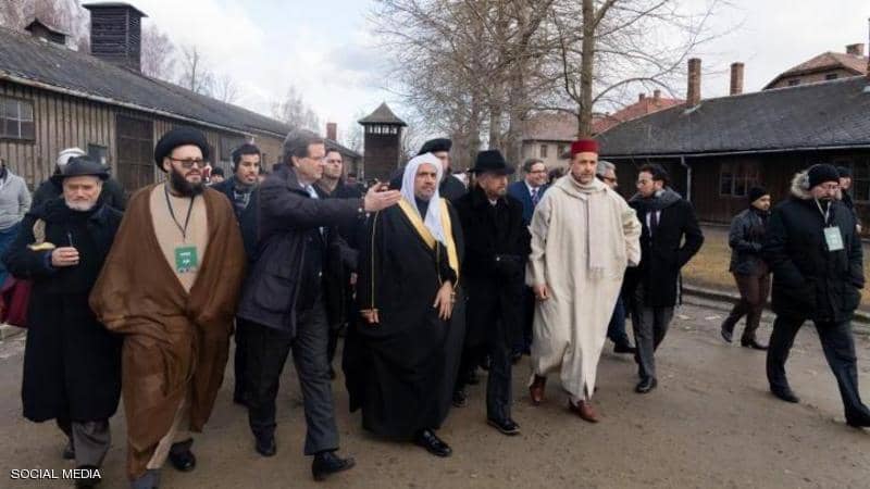 Interfaith prayers led at Auschwitz by most senior Muslim to visit to date