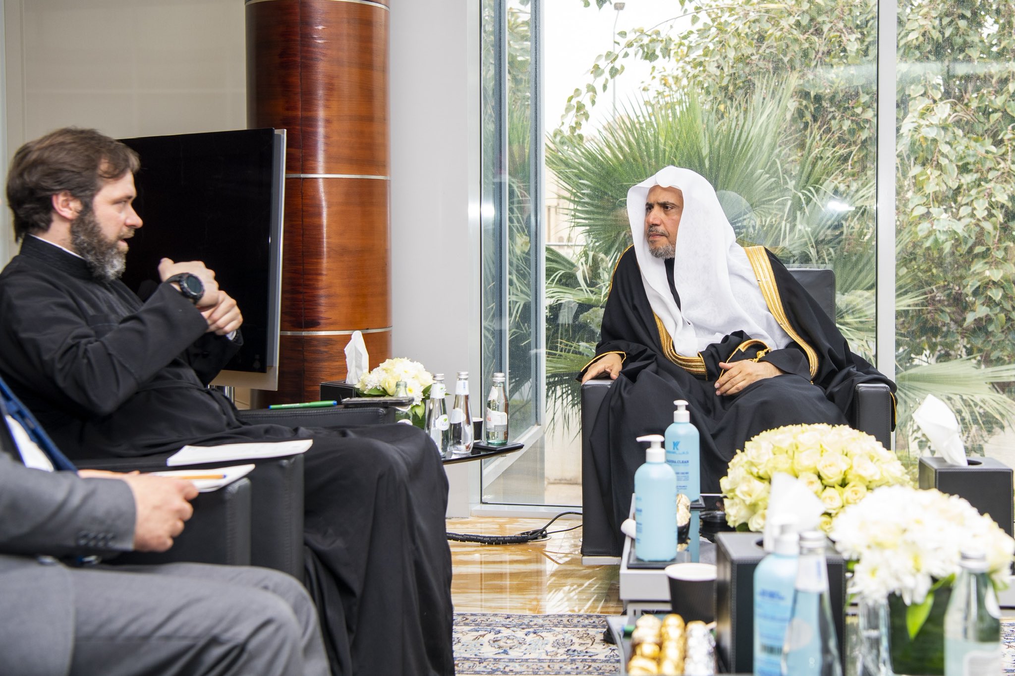 MohammadAlissa a reçu Grégory Matrosov Prdt du Conseil russe des patriarches pour les relations islamiques