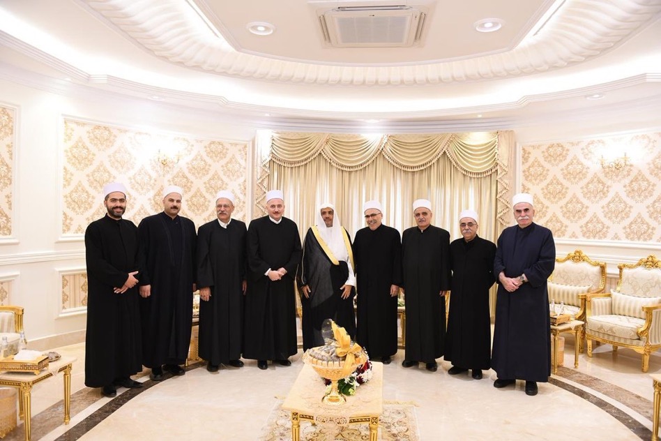 عزت مآب شیخ ڈاکٹر محمد العیسي نے دروز کمیونٹی لبنان کے سربراہی وفد کا استقبال کیا