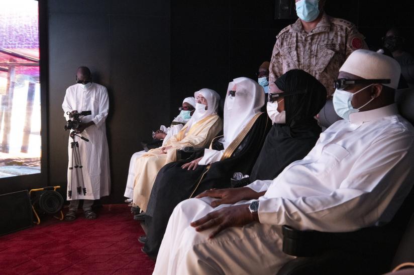 سیکرٹری جنرل عزت مآب شیخ ڈاکٹر محمد العیسی نے مدینہ منورہ میں بین الاقوامی سیرت طیبہ میوزیم کے مرکزی دفتر میں جمہوریہ گیمبیا کے صدر جناب آداما بارو سے ملاقات کی