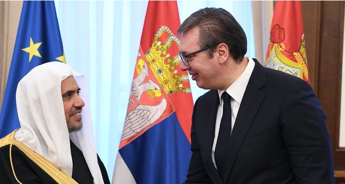 While in Serbia, His Excellency met with the President of the Republic of Serbia Aleksandar Vučić