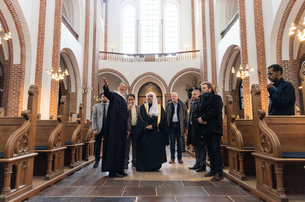 In Denmark, His Excellency met with Jewish and Muslim leaders who are working together to build a strong interfaith community